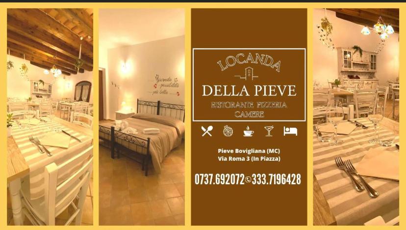 Locanda Della Pieve Pievebovigliana 외부 사진